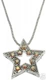 Review The Gem Tree  / Aurora Borealis Pendant with Box Chain