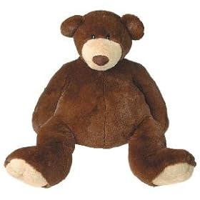 Huge Teddy Bear on Brownie Bear By Mary Meyer  Very Plush And Huggable Big Teddy Bear