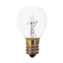 15 Watt S11 Bulb / 130 Volt / Candelabra Base / Clear