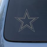 DALLAS COWBOYS - Football Vinyl Car Decal Sticker #1747 | Vinyl Color: Silver