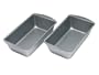 OvenStuff Non-Stick 9.3 Inch x 5.2 Inch2.7 Inch  Large Loaf Pan Two Piece Set