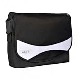 Techair TAR3512V3 Messenger Bag for 13.3 inch Laptops - Black/White