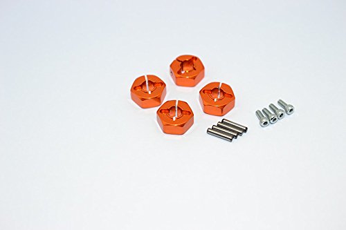HPI Sprint 2 Upgrade Parts Aluminum Drive Adaptor - 4Pcs Set Orange