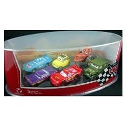 Disney Pixar Cars Figurine Set with Lightning McQueen