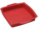 KitchenAid 9 Inch Square Silicone Red Cake Pan