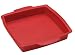 KitchenAid 9 Inch Square Silicone Red Cake Pan