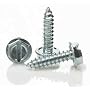 Zinc Plated Steel Sheet Metal Screw, Hex Head, #8, 5/8" Length (Pack of 100)