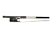 Vio Music Braided Carbon Fiber Violin Bow, 3/4