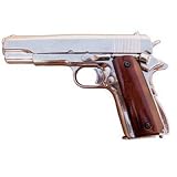 ReplicaM1911.45CaliberAutomaticPistol-NickelFinish