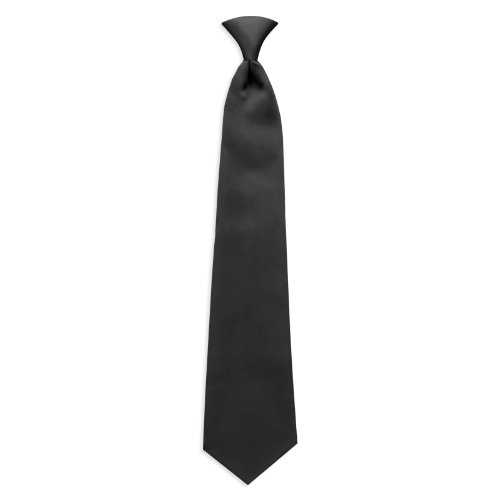 Black Satin Windsor Tie