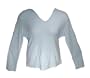 Alfani Intimates Blue Ice Hooded Pajama Top L