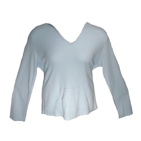 Buy Alfani Intimates Blue Ice Hooded Pajama Top L by Alfani