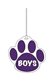 Ashley Productions ASH10365 Purple Paw Hall Pass Boys 4 X 4