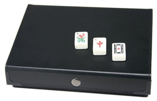 Childrens Toyshop  Toys : Wood Expressions Oriental Travel Mahjong Set