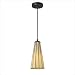 Landmark Lighting 70000-1HB Lumino One Light Mini Pendant in Hazy Beige