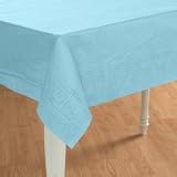 Pastel Blue (Light Blue) Paper Tablecover (Single)