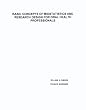 Basic Concepts of Biostatistics and Research Design for Oral Health Professionals