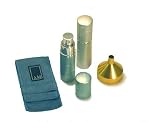 Miniature Perfume Vanity Bottle Set of 4 with Gold Trim