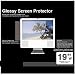 31Z%2BMqVnXpL. SL75  PCMICROSTORE 19w Inch Glossy Wide Screen LCD Monitor Protector Screen Shield With Wiping Cloth For Mac / PC