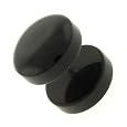 Neon Black Acrylic Fake Plug - 16g - 11mm Stud - Sold as a Pair