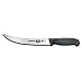 Victorinox Cutlery 8-Inch Curved Breaking Knife, Black Fibrox Handle