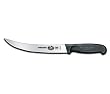 Victorinox Cutlery 8-Inch Curved Breaking Knife, Black Fibrox Handle Victorinox Cutlery 8-Inch Curved Breaking Knife, Black Fibrox Handle