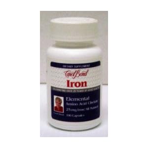 Carol Bond's Natural Elemental Iron 25 Mg (Essential for Red Blood Cell Oxygenation and to... by Carol Bond