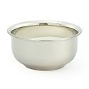 Gentlemans Shaving Soap Bowl in Nickel