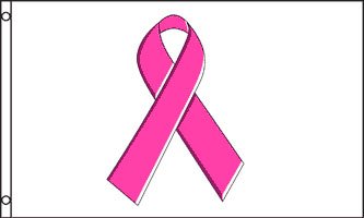 Breast Cancer Awareness Flag
