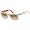 White-Striped Orange/Crystal Brown Faded