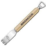 Denver Broncos 3-in-1 BBQ Tool (Scraper/Spatula/Bottle Opener) - NFL Football Fan Shop Sports Team Merchandise