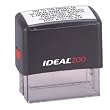 Custom Ideal 200 Self Inking Rubber Stamp
