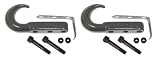 Jeep Tow Hooks Black CJ or YJ Wrangler Pair