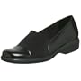 Walking Cradles Women's Icon Stretch Casual Loafer,Black,10 N US