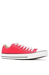 Converse All Star Chuck Taylor Ox Mens Size 9.5 Red Textile Sneakers Shoes