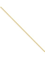 1mm, 14 Karat Gold Cable Chain - 24 inch
