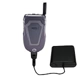 Emergency AA Battery Charge Extender for the Motorola ic402 Blend - Gomadic Brand w/ TipExchange Technology