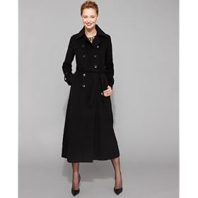 DKNY Coat, Henley Wool Blend Trench