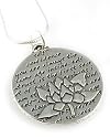Kevin N Anna Lotus / Self-Confidence Necklace - 18 Inches