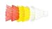 Sporting Goods : Halex Shuttlecocks, Assorted Colors (6-pack)