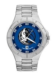 Dallas Mavericks Mens Pro Ii Sterling Silver Bracelet Watch