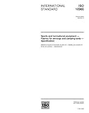 ISO 10966:2005, Sports and recreational equipment - Fabrics for awnings and camping tents - Specification