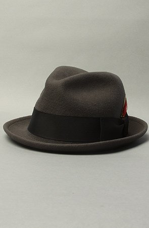 SLB The JW Fedora in Grey,Hats for Men
