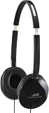 JVC HAS150/BX Flats Headphones for iPad, iPod and iPhone - Black