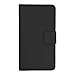 kwmobile Elegant synthetic leather case for the HTC Desire 601 with magnetic fastener and stand function in black