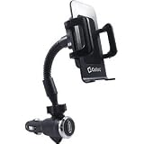 Cellet Cigarette Lighter Socket Car Mount w  USB Port for BlackBerry Curve 9350 9360... 