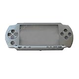 Pearl Silver Front Faceplate Face Plate For Sony PSP 1000