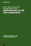Einf�hrung in die Textlinguistik (Konzepte Der Sprach- Und Literaturwissenschaft)
