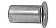 Air Brake Fitting for Nylon Tube 029: Insert, Stainless Steel, DOT, 1/2" Tube Size