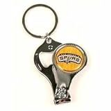 San Antonio Spurs NBA 3 in 1 Key Chain-Nail Clipper-Bottle Opener